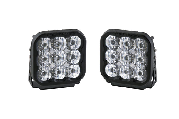 SS5 LED Pod Sport White Driving Pair Diode Dynamics