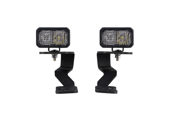 Stage Series Ditch Light Kit for 2022 Toyota Tundra C2 Pro Diode Dymanics White Combo Diode Dymanics