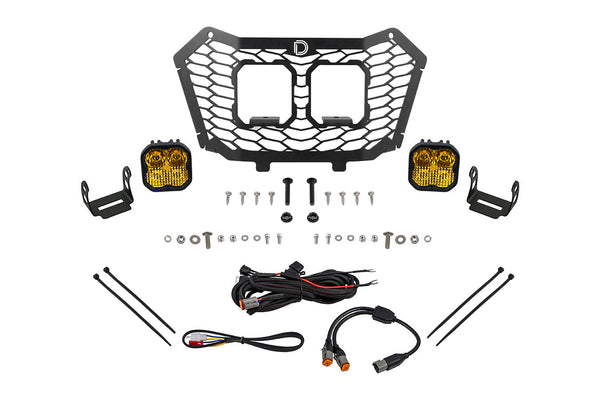 Stage Series LED Grille Kit for 2022-2024 Honda Talon, Pro Yellow Combo