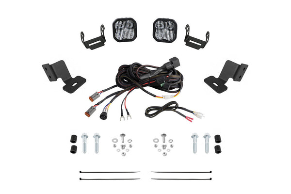 Stage Series Ditch Light Kit for 2019-2024 Honda Talon, SS3 Pro White Combo