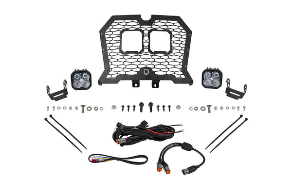 Stage Series LED Grille Kit for 2019-2024 Polaris RZR XP, Sport White Combo