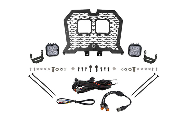 Stage Series LED Grille Kit for 2019-2024 Polaris RZR XP, Sport White Fog